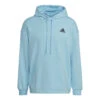 ADIDAS Clubhouse Felpa Con Cappuccio Uomini - Blu Chiaro