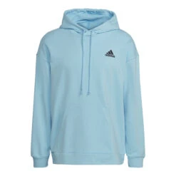 ADIDAS Clubhouse Felpa Con Cappuccio Uomini - Blu Chiaro