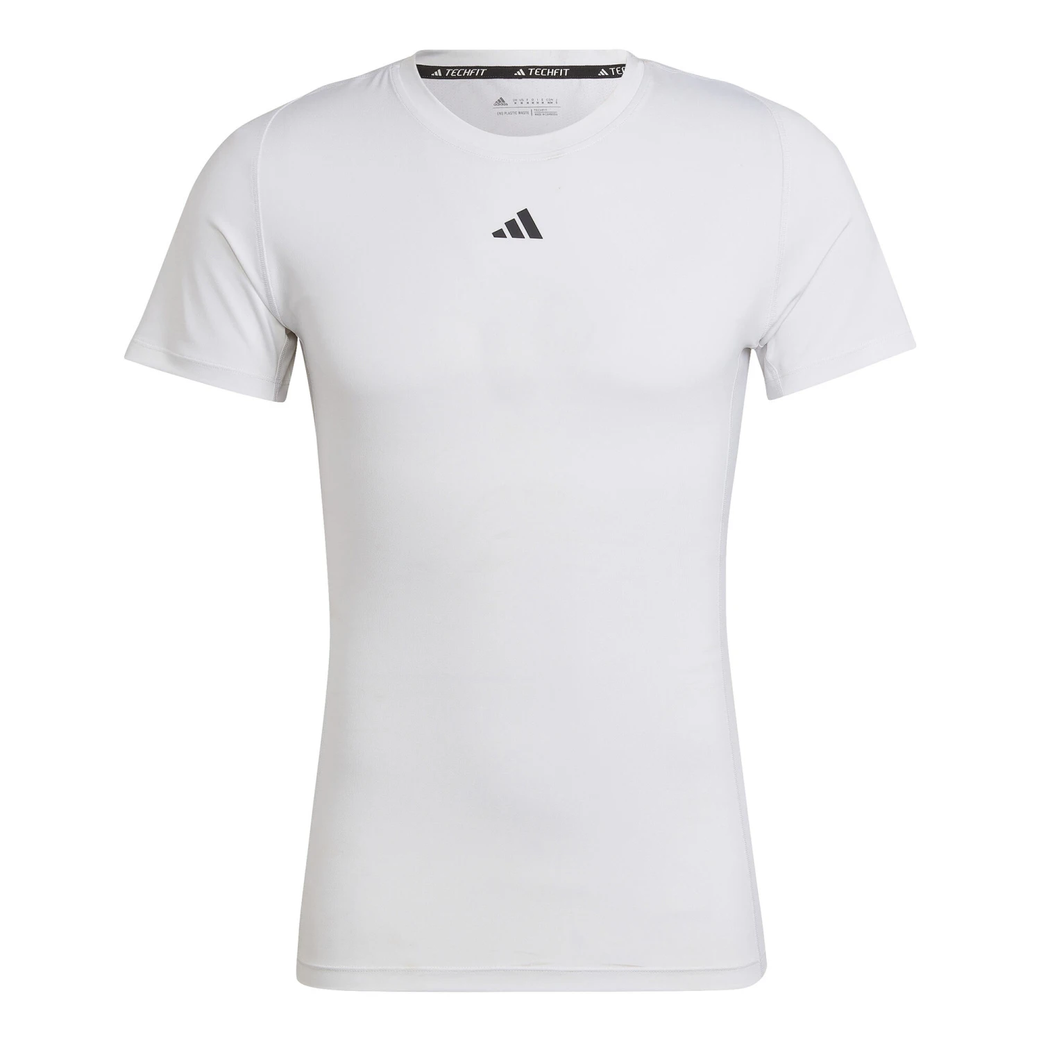 ADIDAS Tech-Fit Maglietta Uomini - Bianco 3 ADIDAS Tech-Fit Maglietta Uomini - Bianco