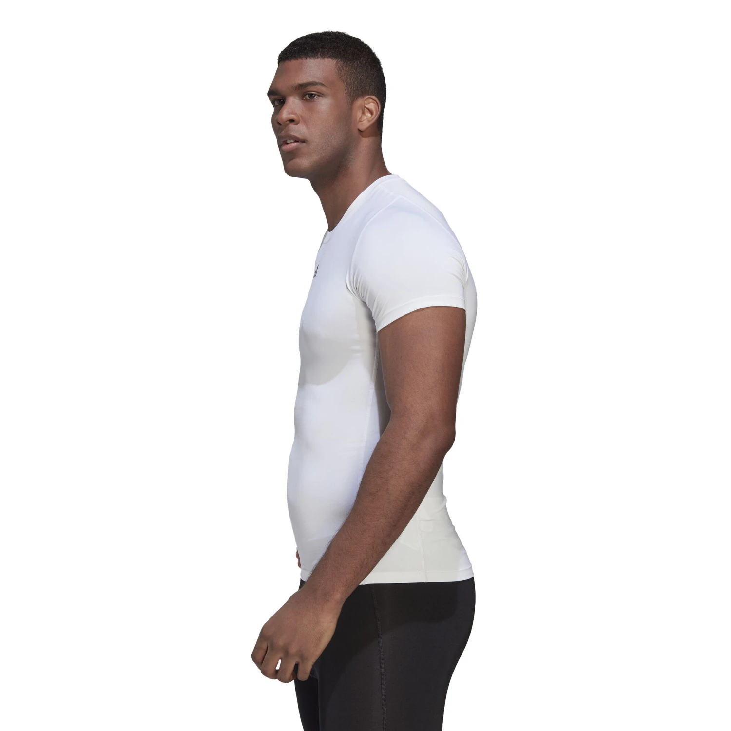 ADIDAS Tech-Fit Maglietta Uomini - Bianco 7 ADIDAS Tech-Fit Maglietta Uomini - Bianco - immagine 5