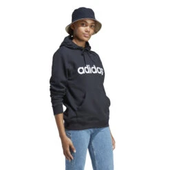 ADIDAS Essentials Linear Felpa Con Cappuccio Donna - Nero, Bianco 11 ADIDAS Essentials Linear Felpa Con Cappuccio Donna - Nero, Bianco -Attrezzatura Da Tennis 17759000 15