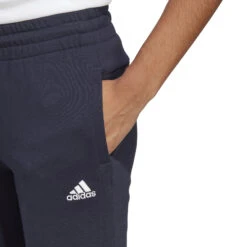 ADIDAS Essentials Linear French Terry Cuffed Pantalone Da Allenamento Donna - Blu Scuro, Bianco -Attrezzatura Da Tennis 17764000 16