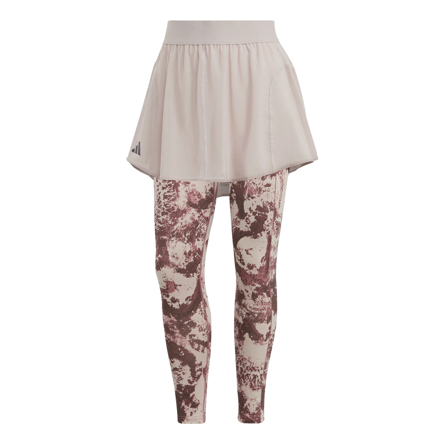 ADIDAS Paris MA Skirt & Calzamaglia Donna - Beige, Berry 3 ADIDAS Paris MA Skirt & Calzamaglia Donna - Beige, Berry