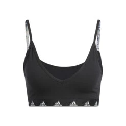 ADIDAS Purebare Light-Support Reggiseni Sportivi Donna - Nero, Bianco