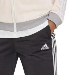 ADIDAS Essentials 3-Stripes Tuta Da Allenamento Donna - Nero, Crema 15 ADIDAS Essentials 3-Stripes Tuta Da Allenamento Donna - Nero, Crema -Attrezzatura Da Tennis 17865000 18