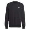 ADIDAS Essentials French Terry Embroidered Small Logo Felpa Uomini - Nero