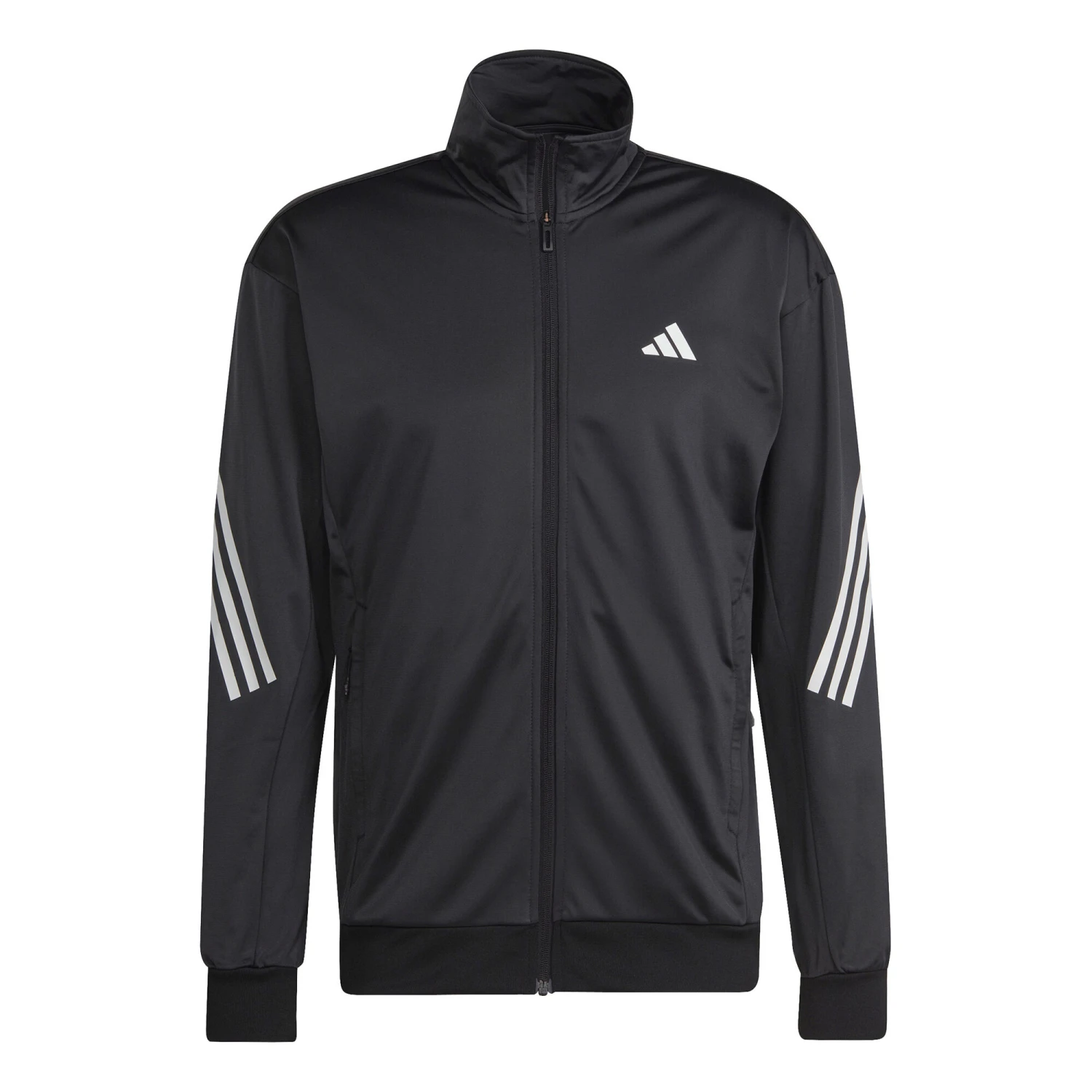 ADIDAS 3-Stripes Knit Giacca Da Allenamento Uomini - Nero, Bianco 3 ADIDAS 3-Stripes Knit Giacca Da Allenamento Uomini - Nero, Bianco