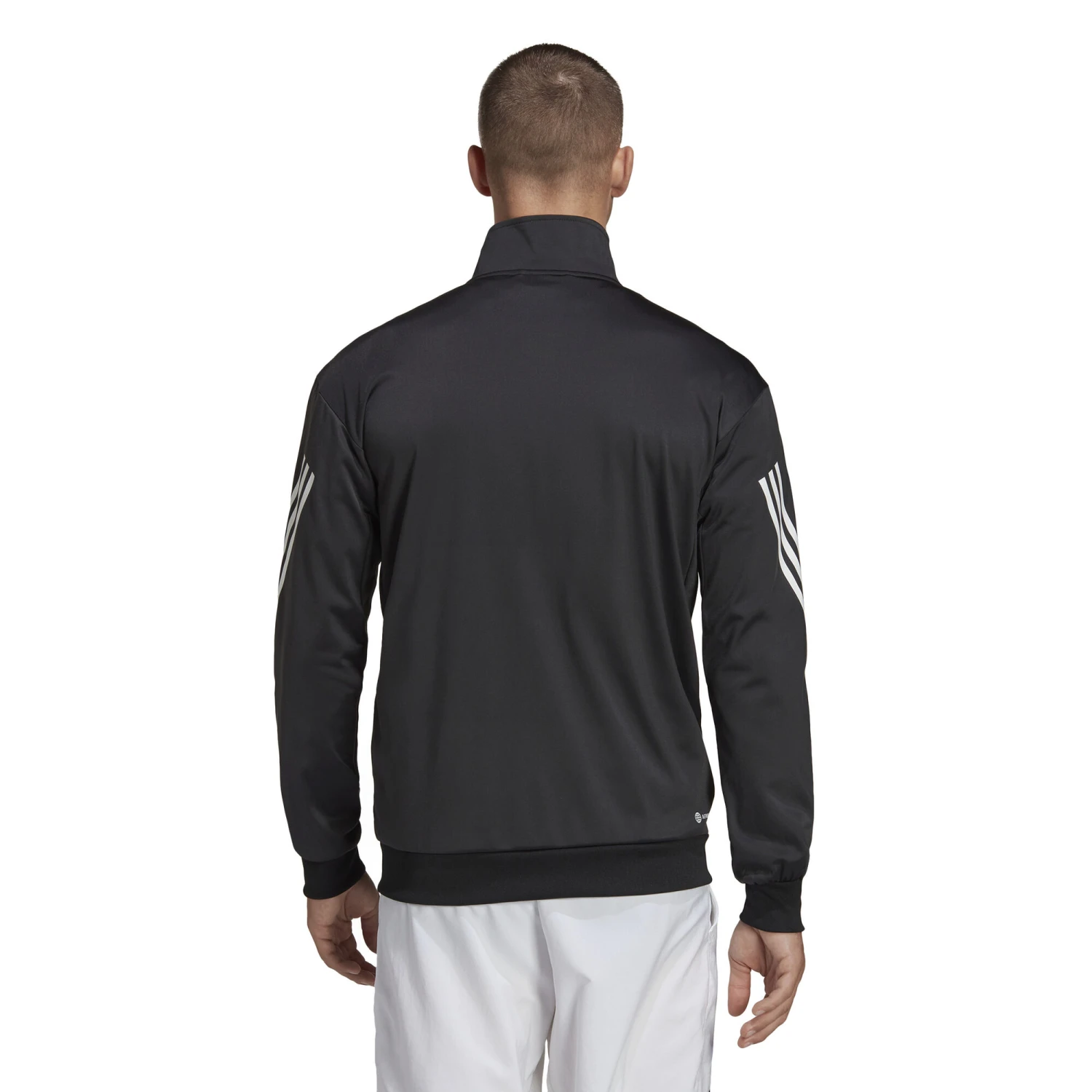 ADIDAS 3-Stripes Knit Giacca Da Allenamento Uomini - Nero, Bianco 5 ADIDAS 3-Stripes Knit Giacca Da Allenamento Uomini - Nero, Bianco - immagine 3