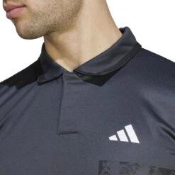 ADIDAS Paris Freelift Polo Uomini - Grigio Scuro -Attrezzatura Da Tennis 17974000 17