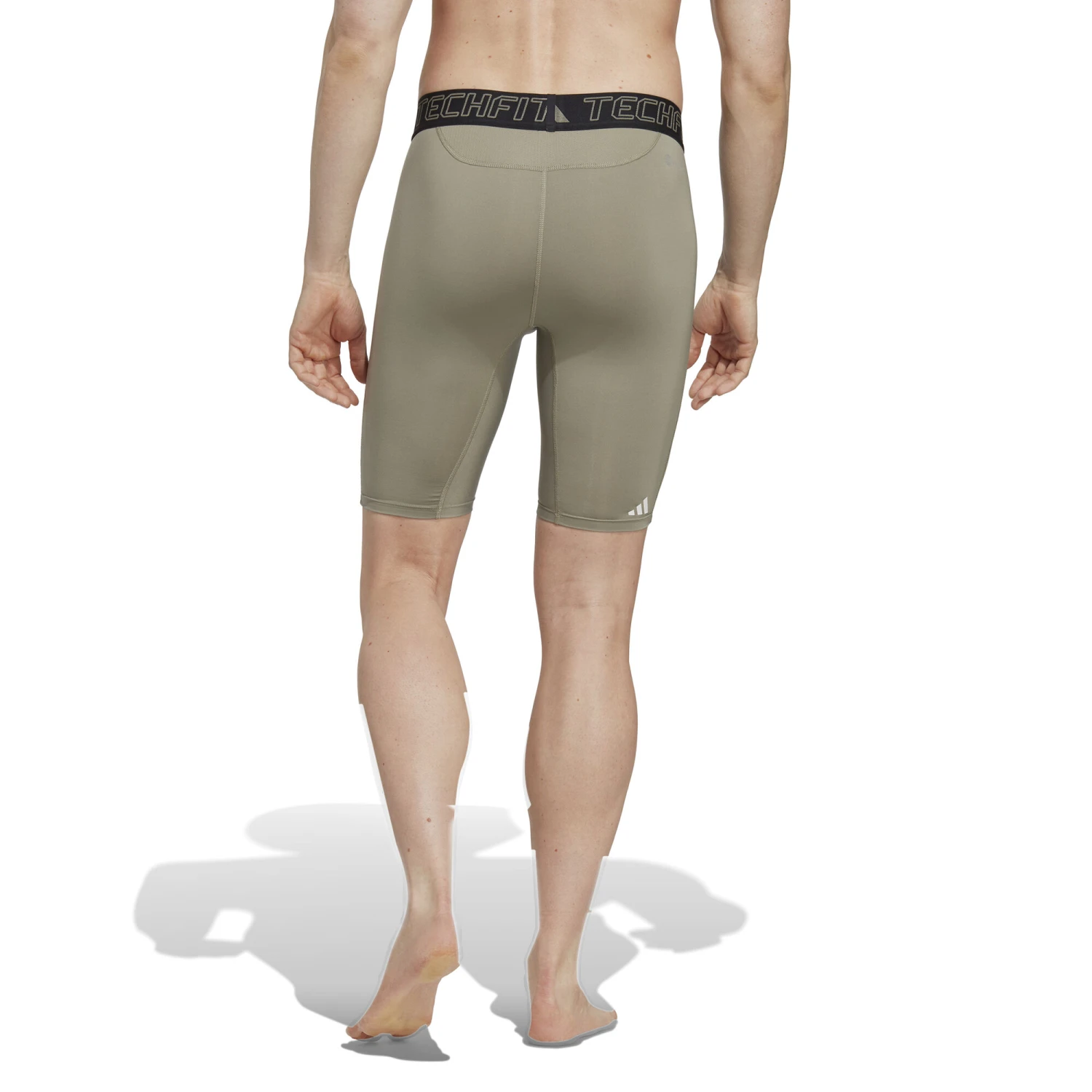 ADIDAS Techfit Training Short Calzamaglia Uomini - Oliva, Nero 5 ADIDAS Techfit Training Short Calzamaglia Uomini - Oliva, Nero - immagine 3