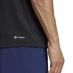 ADIDAS Essentials Training Maglietta Uomini - Nero -Attrezzatura Da Tennis 18001000 17