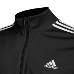 ADIDAS Sportswear Basic 3-Stripes Tricot Tuta Da Allenamento Uomini - Nero, Bianco -Attrezzatura Da Tennis 18012000 17