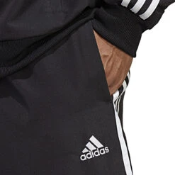 ADIDAS 3-Stripes Woven Tuta Da Allenamento Uomini - Nero, Bianco -Attrezzatura Da Tennis 18015000 19