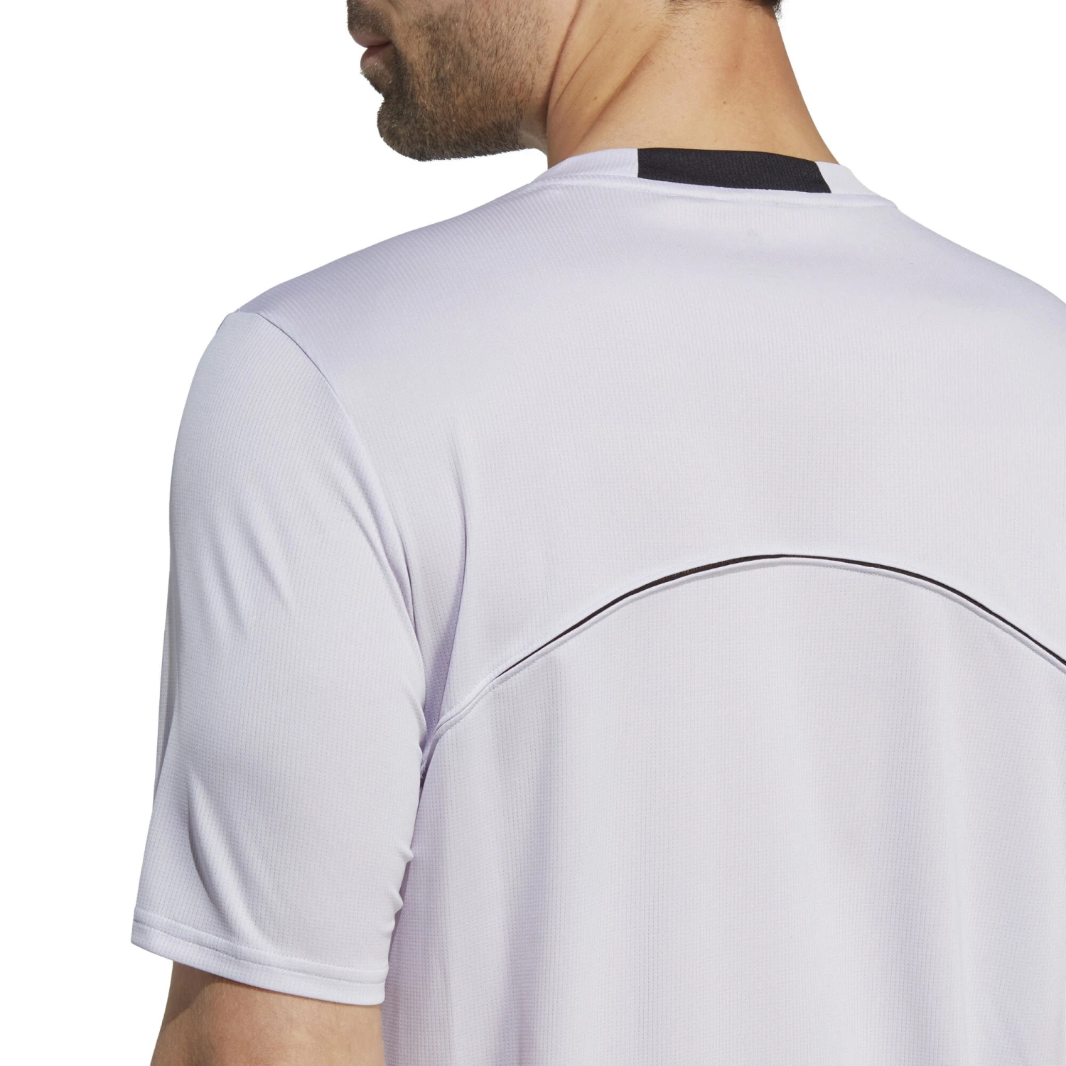 ADIDAS Designed For Movement HIIT Training Maglietta Uomini - Bianco, Lilla 8 ADIDAS Designed For Movement HIIT Training Maglietta Uomini - Bianco, Lilla - immagine 6