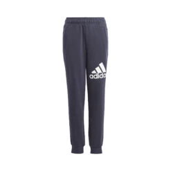 ADIDAS Big Logo Pantalone Da Allenamento Ragazzi - Blu Scuro, Bianco