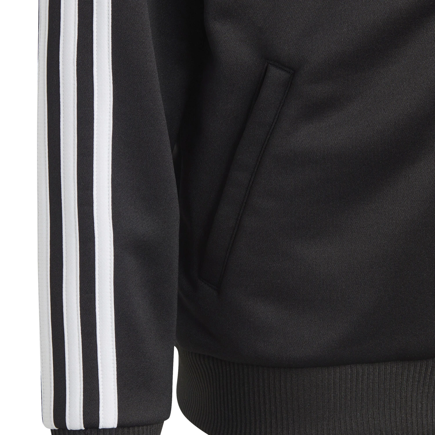 ADIDAS Essentials Train AEROREADY 3-Stripes Regular-Fit Full-Zip Felpa Ragazzi - Nero, Bianco 5 ADIDAS Essentials Train AEROREADY 3-Stripes Regular-Fit Full-Zip Felpa Ragazzi - Nero, Bianco - immagine 3