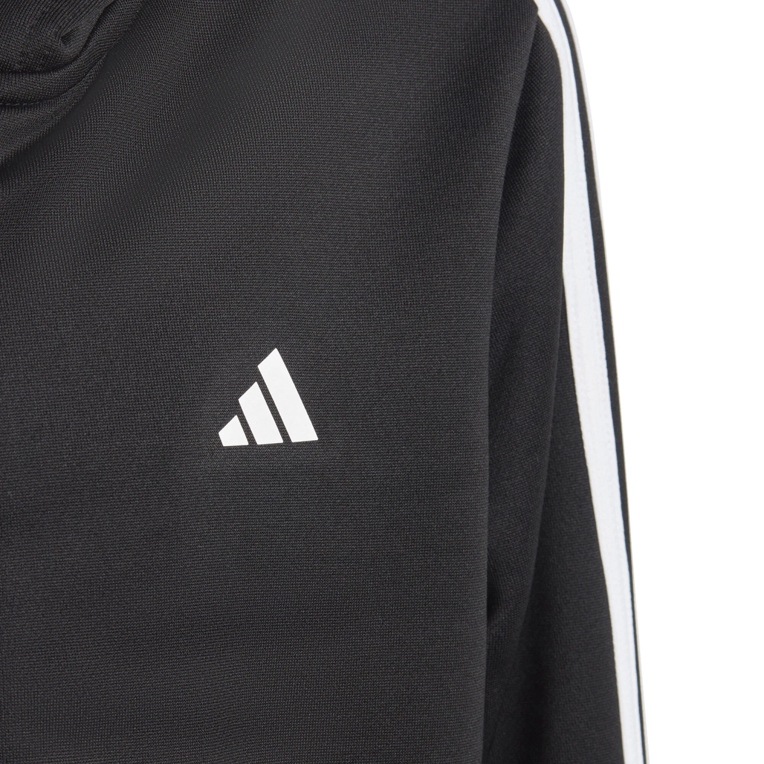 ADIDAS Essentials Train AEROREADY 3-Stripes Regular-Fit Full-Zip Felpa Ragazzi - Nero, Bianco 6 ADIDAS Essentials Train AEROREADY 3-Stripes Regular-Fit Full-Zip Felpa Ragazzi - Nero, Bianco - immagine 4