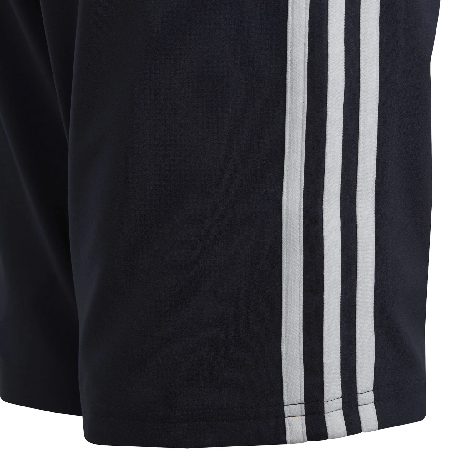 ADIDAS 3-Stripes Woven Pantaloncini Ragazzi - Blu Scuro, Bianco 7 ADIDAS 3-Stripes Woven Pantaloncini Ragazzi - Blu Scuro, Bianco - immagine 5