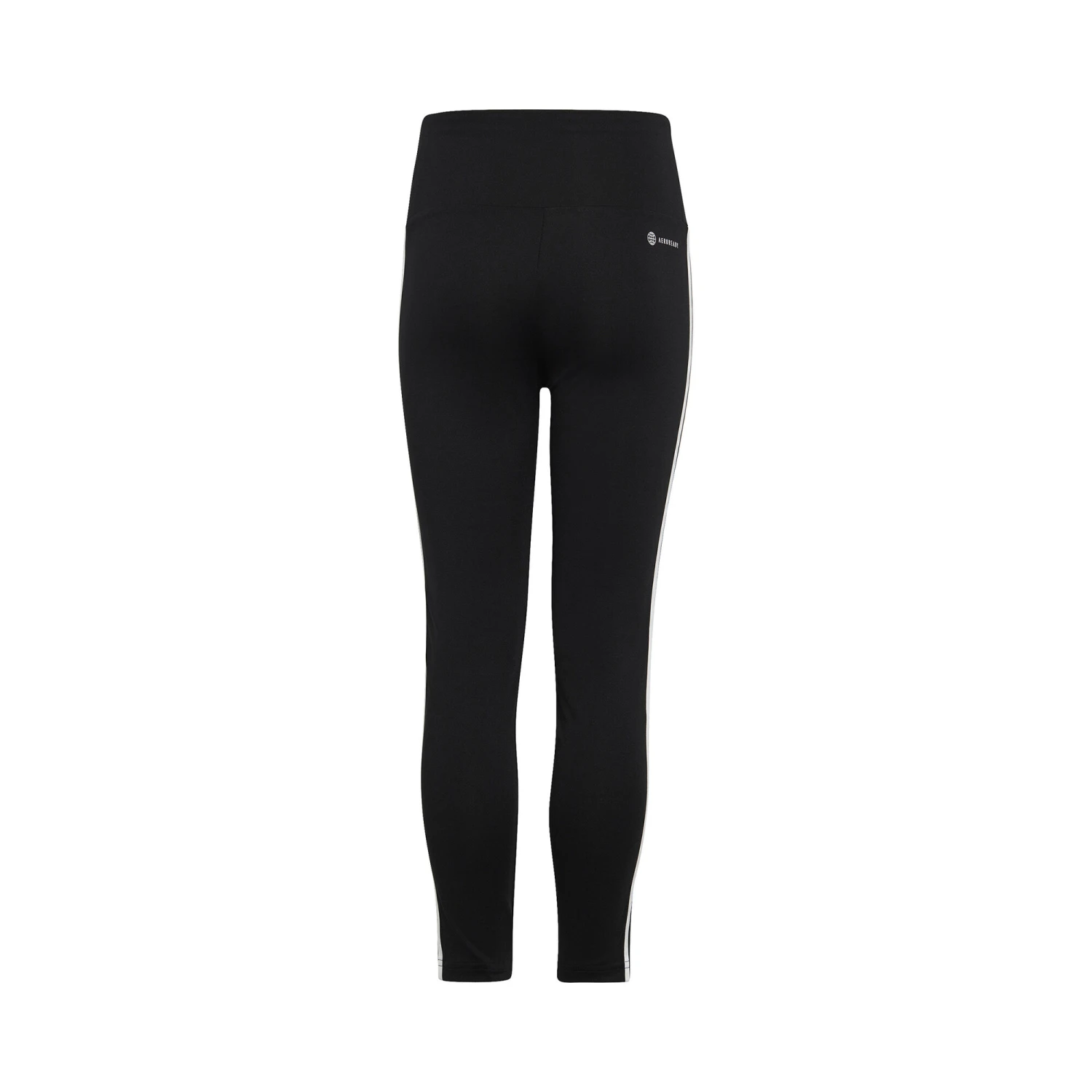 ADIDAS Essentials Train AEROREADY3-Stripes High-Waisted Training Calzamaglia Ragazze - Nero, Bianco 4 ADIDAS Essentials Train AEROREADY3-Stripes High-Waisted Training Calzamaglia Ragazze - Nero, Bianco - immagine 2