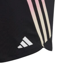 ADIDAS Training AEROREADY 3-Stripes Knit Pantaloncini Ragazze - Nero, Rosa 9 ADIDAS Training AEROREADY 3-Stripes Knit Pantaloncini Ragazze - Nero, Rosa -Attrezzatura Da Tennis 18108000 10
