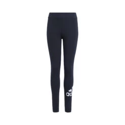 ADIDAS Big Logo Cotton Calzamaglia Ragazze - Nero, Bianco