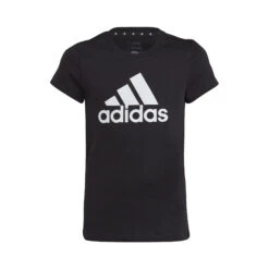 ADIDAS Essentials Big Logo Maglietta Ragazze - Nero, Bianco