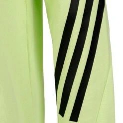 ADIDAS Future Icon 3 Stripes Felpa Con Cappuccio Uomini - Lime, Nero -Attrezzatura Da Tennis 18359000 12