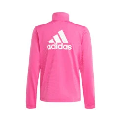 ADIDAS Big Logo Tracksuit Tuta Da Allenamento Ragazze - Berry, Nero 10 ADIDAS Big Logo Tracksuit Tuta Da Allenamento Ragazze - Berry, Nero -Attrezzatura Da Tennis 18487000 12