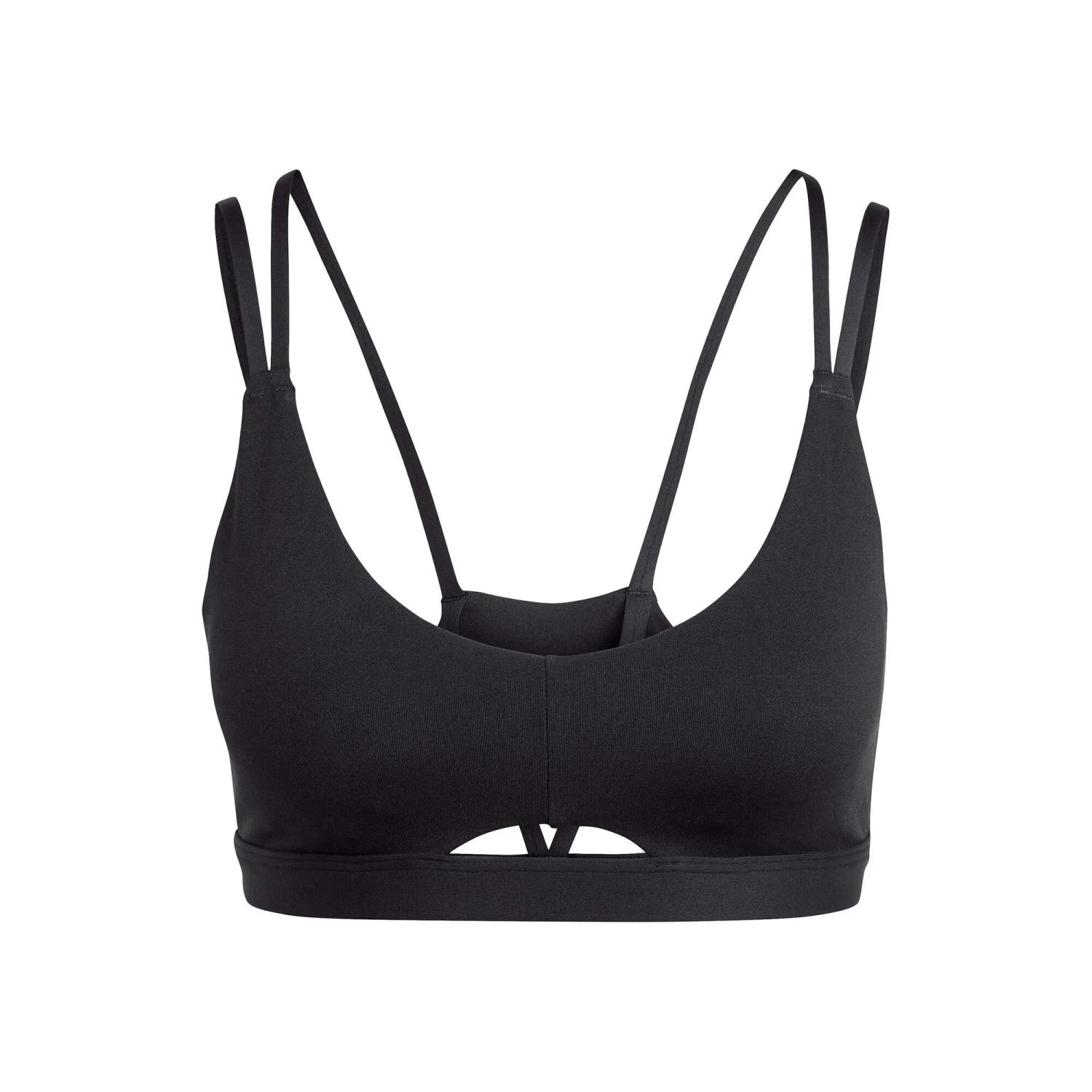 ADIDAS YO Long Studio Low-Support Reggiseni Sportivi Donna - Nero 3 ADIDAS YO Long Studio Low-Support Reggiseni Sportivi Donna - Nero