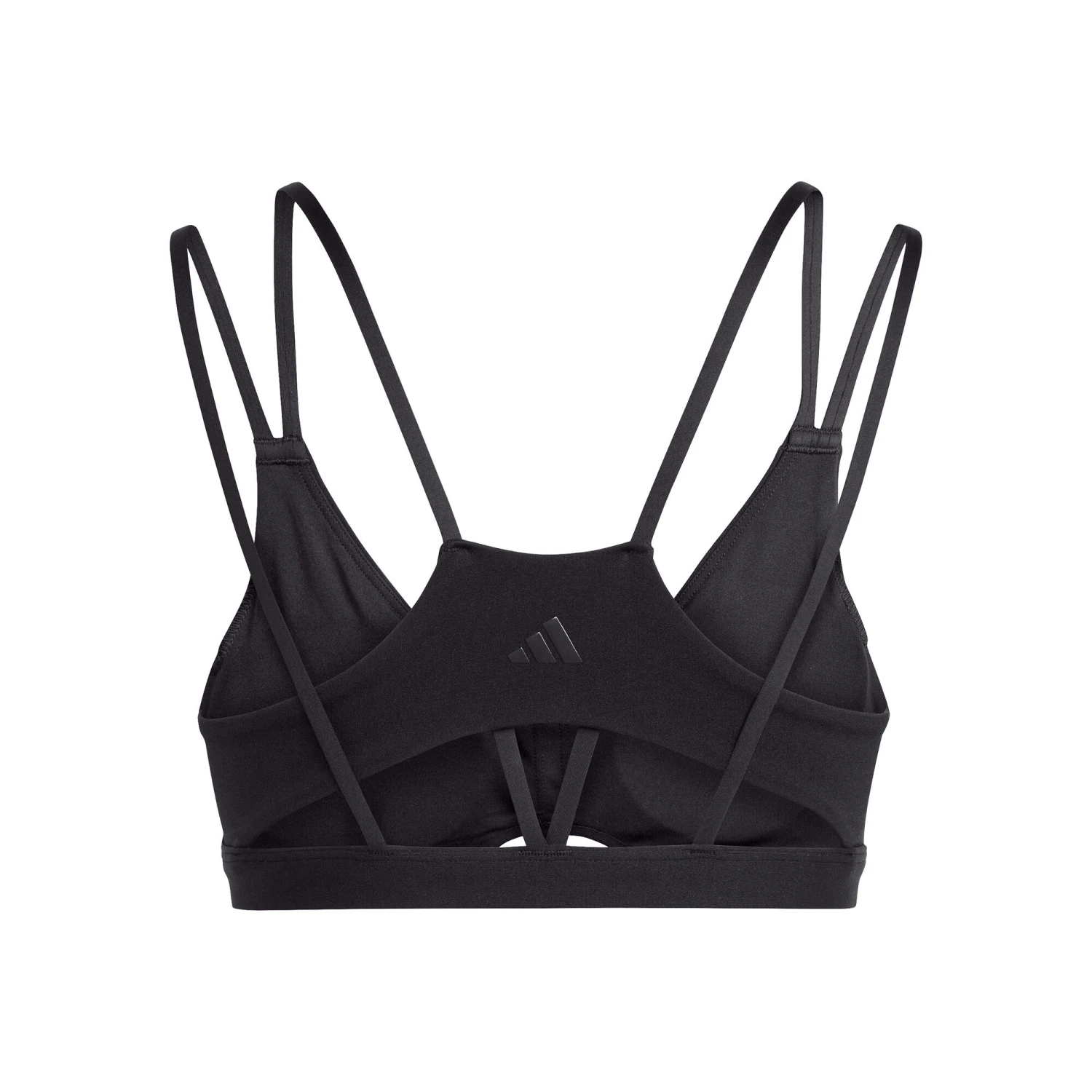 ADIDAS YO Long Studio Low-Support Reggiseni Sportivi Donna - Nero 4 ADIDAS YO Long Studio Low-Support Reggiseni Sportivi Donna - Nero - immagine 2