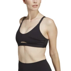 ADIDAS YO Long Studio Low-Support Reggiseni Sportivi Donna - Nero 15 ADIDAS YO Long Studio Low-Support Reggiseni Sportivi Donna - Nero -Attrezzatura Da Tennis 18507000 17