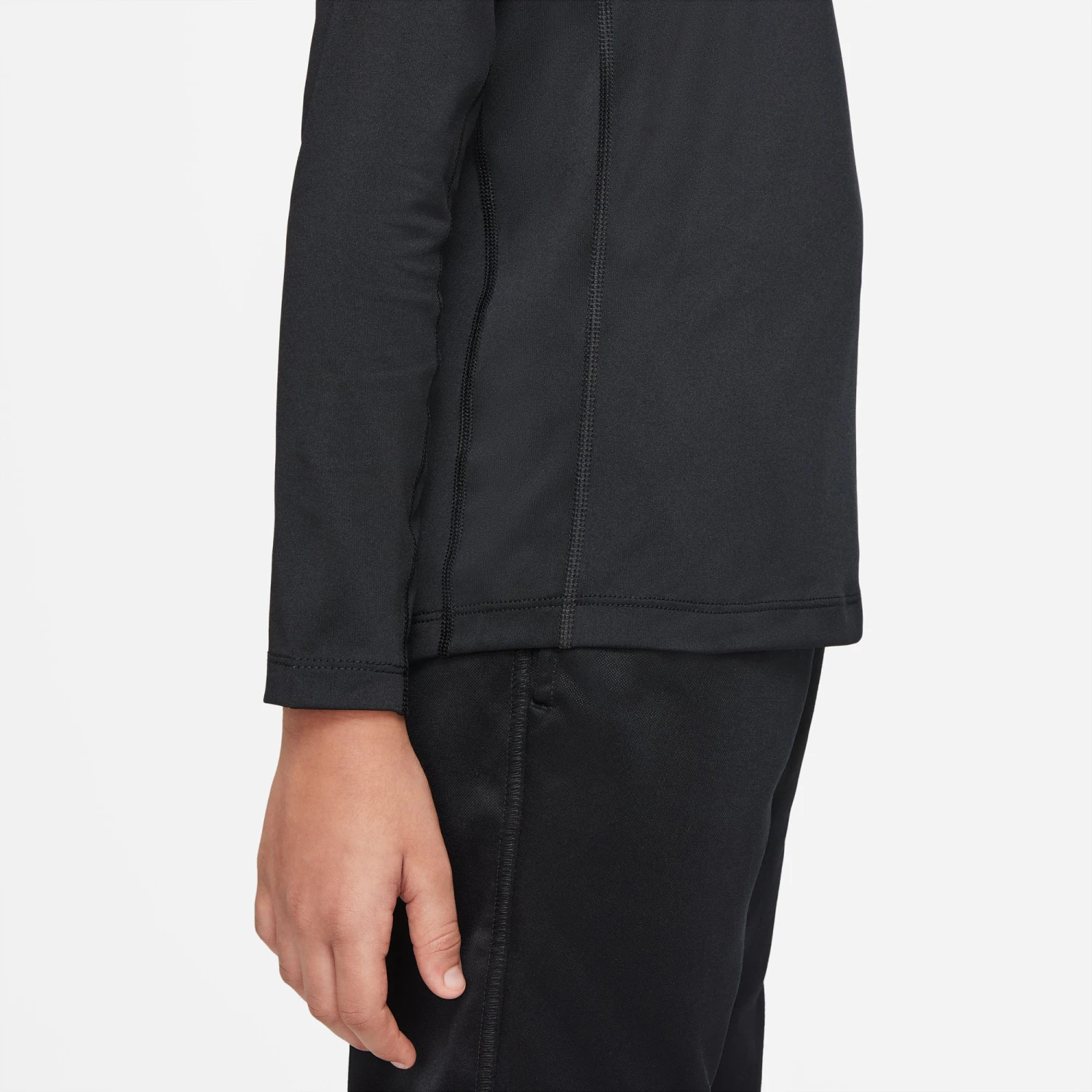 Nike Dri-Fit Pro Manica Lunga Ragazzi - Nero, Bianco 6 Nike Dri-Fit Pro Manica Lunga Ragazzi - Nero, Bianco - immagine 4