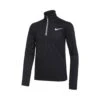 Nike Dri-Fit Poly 1/4 Zip Manica Lunga Ragazzi - Nero -Attrezzatura Da Tennis 55654000 000