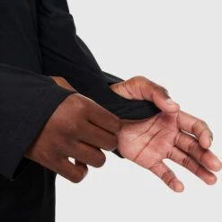 Nike Dri-Fit Poly 1/4 Zip Manica Lunga Ragazzi - Nero -Attrezzatura Da Tennis 55654000 16