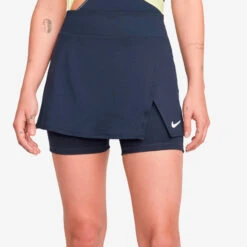 Nike Court Victory Dri-Fit Straight Gonna Donna - Blu Scuro 15 Nike Court Victory Dri-Fit Straight Gonna Donna - Blu Scuro -Attrezzatura Da Tennis 55844000 13