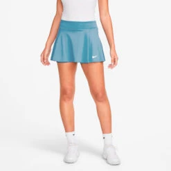 Nike Dri-Fit Court Flouncy Gonna Donna - Color Petrolio -Attrezzatura Da Tennis 56610000 13