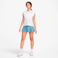 Nike Dri-Fit Court Flouncy Gonna Donna - Color Petrolio -Attrezzatura Da Tennis 56610000 19