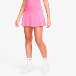 Nike Dri-Fit Court Flouncy Gonna Donna - Rosa -Attrezzatura Da Tennis 56611000 13