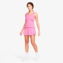 Nike Dri-Fit Court Flouncy Gonna Donna - Rosa -Attrezzatura Da Tennis 56611000 19