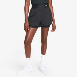 Nike Dri-Fit Advantage Court Pantaloncini Donna - Nero -Attrezzatura Da Tennis 56614000 15