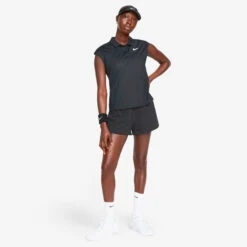 Nike Dri-Fit Advantage Court Pantaloncini Donna - Nero -Attrezzatura Da Tennis 56614000 18
