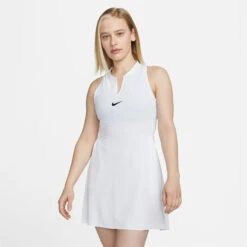 Nike Dri-Fit Club Abito Donna - Bianco 26 Nike Dri-Fit Club Abito Donna - Bianco -Attrezzatura Da Tennis 56651000 13