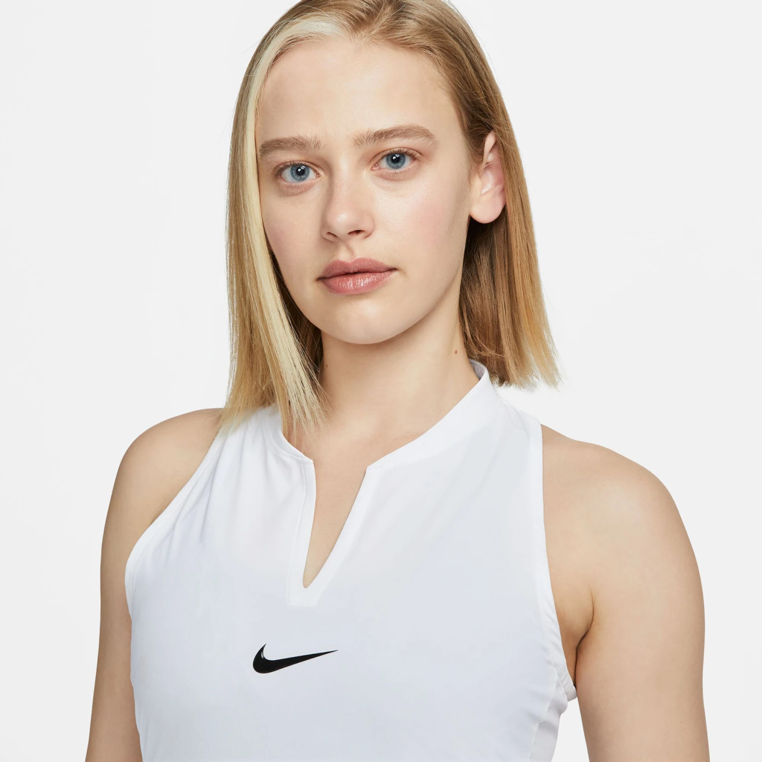 Nike Dri-Fit Club Abito Donna - Bianco 15 Nike Dri-Fit Club Abito Donna - Bianco - immagine 13