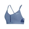 Nike Dri-Fit Indy V-Neck Reggiseni Sportivi Donna - Blu Scuro -Attrezzatura Da Tennis 56664000 000