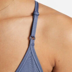 Nike Dri-Fit Indy V-Neck Reggiseni Sportivi Donna - Blu Scuro -Attrezzatura Da Tennis 56664000 17