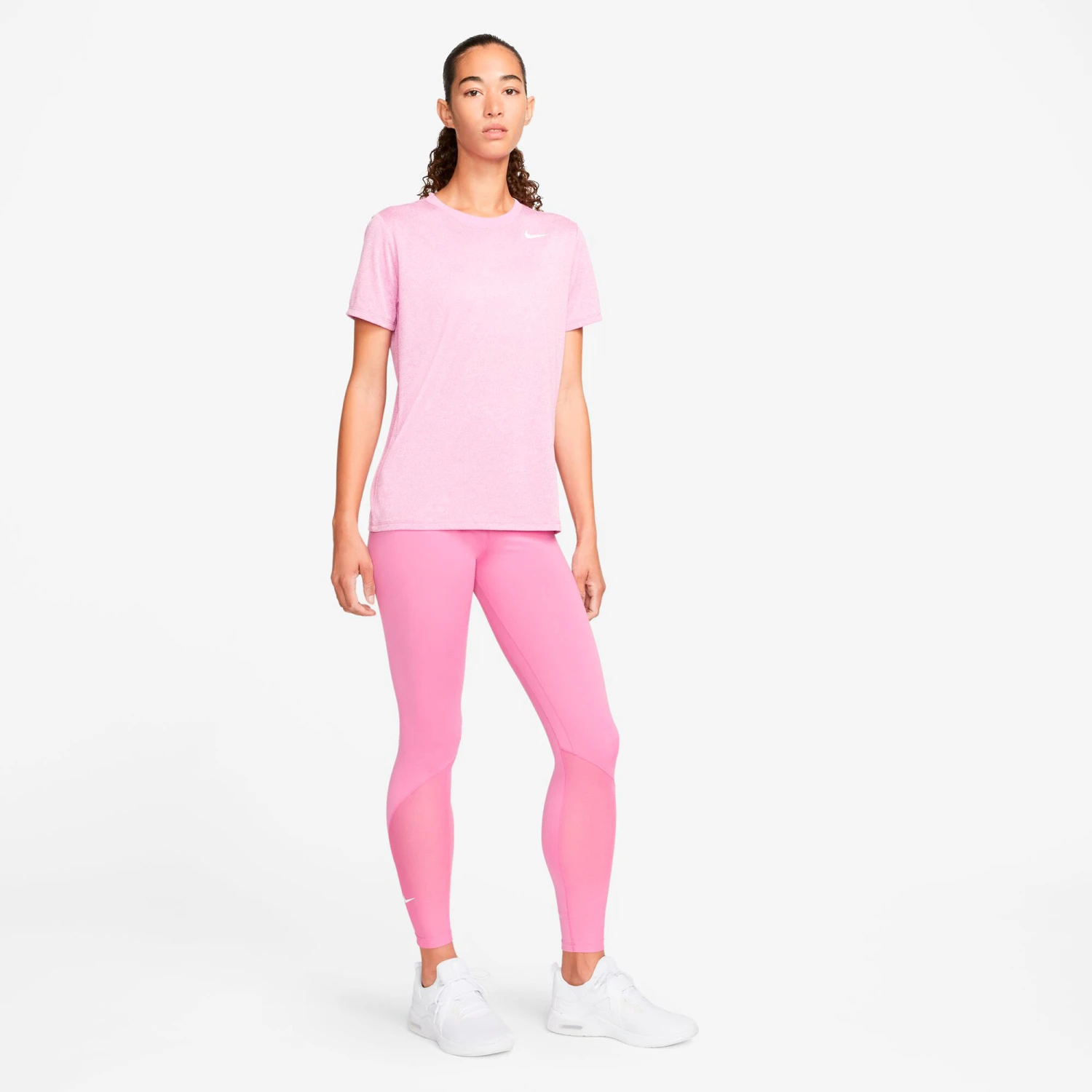 Nike Dri-Fit One MR 7/8 Calzamaglia Donna - Rosa 7 Nike Dri-Fit One MR 7/8 Calzamaglia Donna - Rosa - immagine 5