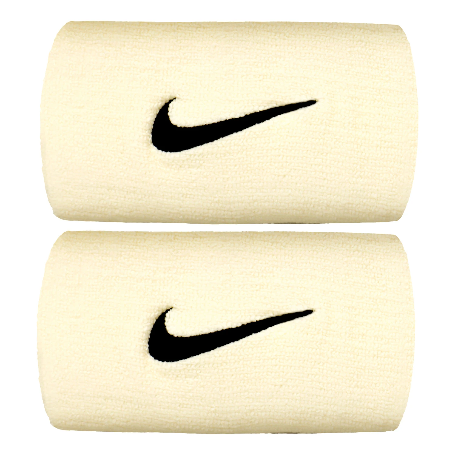 Nike Premier Doublewide Polsino Anti Sudore Confezione Da 2 Uomini - Giallo, Nero 3 Nike Premier Doublewide Polsino Anti Sudore Confezione Da 2 Uomini - Giallo, Nero