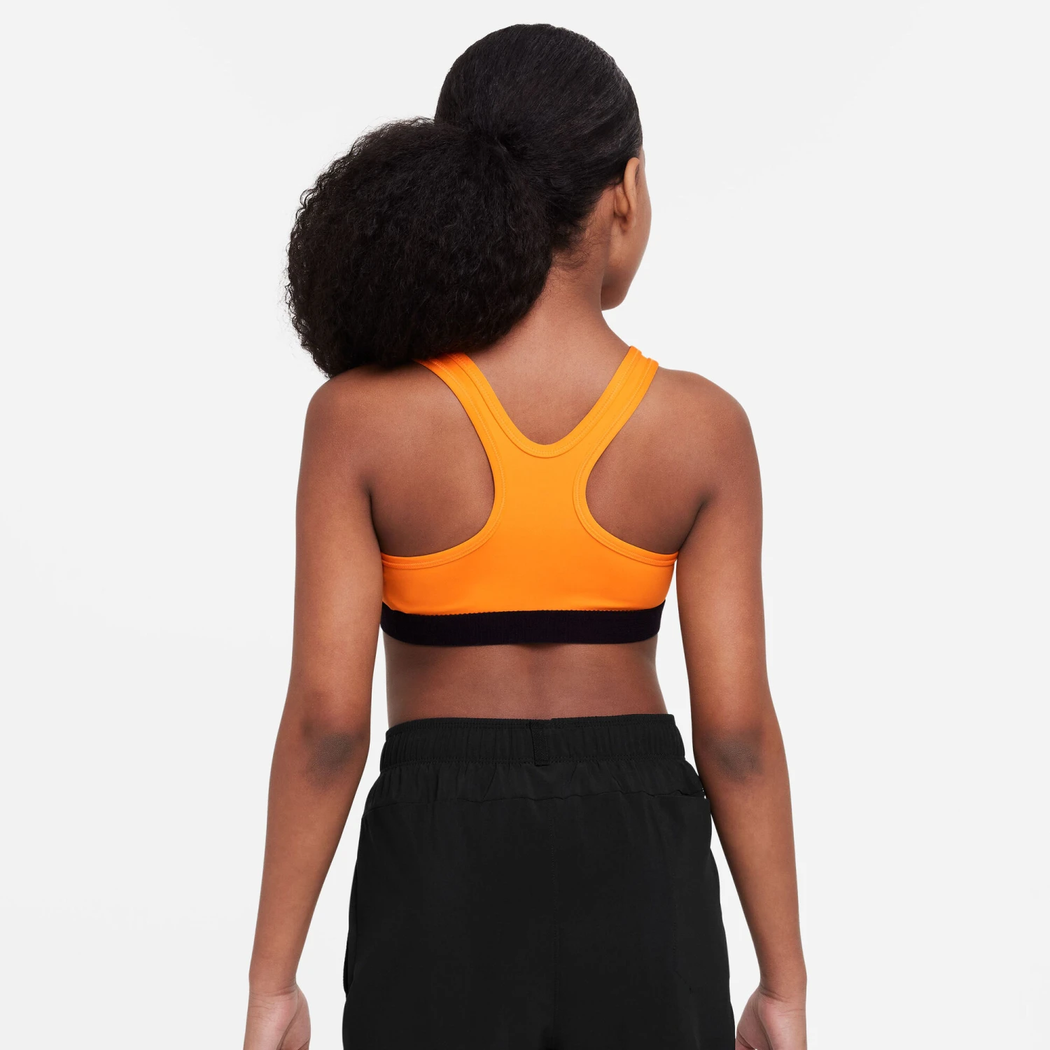 Nike Swoosh Reggiseni Sportivi Ragazze - Arancione 5 Nike Swoosh Reggiseni Sportivi Ragazze - Arancione - immagine 3