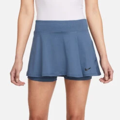 Nike Dri-Fit Court Flouncy Gonna Donna - Blu -Attrezzatura Da Tennis 57033000 13