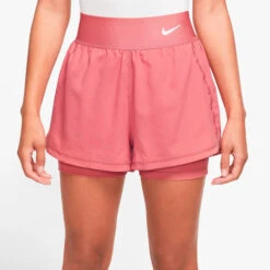 Nike Dri-Fit Advantage Court Pantaloncini Donna - Corallo -Attrezzatura Da Tennis 57037000 13